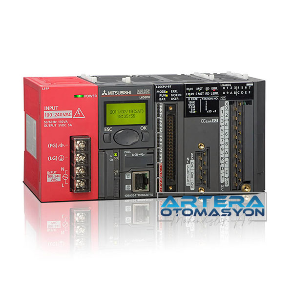 L02SCPU-P,  L06CPU-P, L026CPU-P, L026CPU-PBT, LJ72GF15-T2, LJ72MS15,  L61P, L63P, L63SP Serisi otomasyon ürünleri