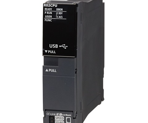 Mitsubishi R02CPU PLC iQ-R Serisi; Programlanabilen kontrol ünitesi CPU, 20K adımlar
